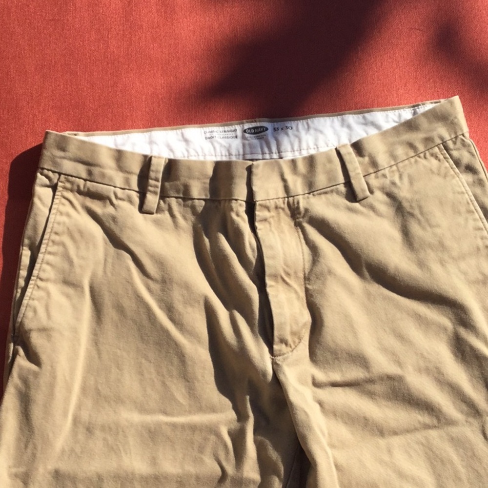 Basic khaki pants